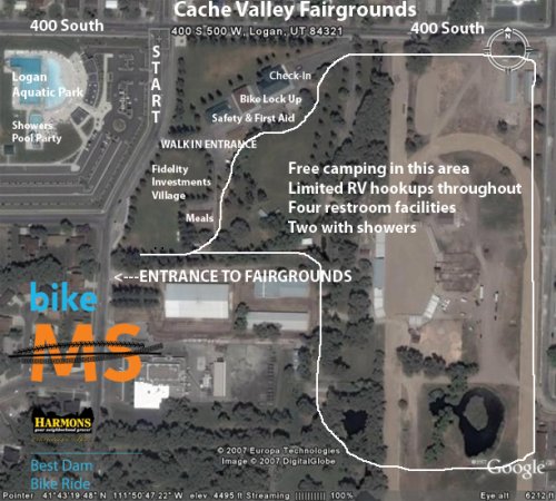 Cache County Fairgrounds Map